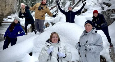 Snowshoeing Tours in Yellowstone